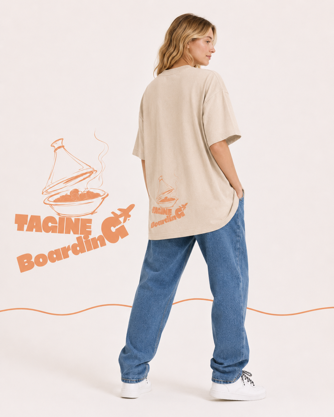 T-shirt Tagine Boarding