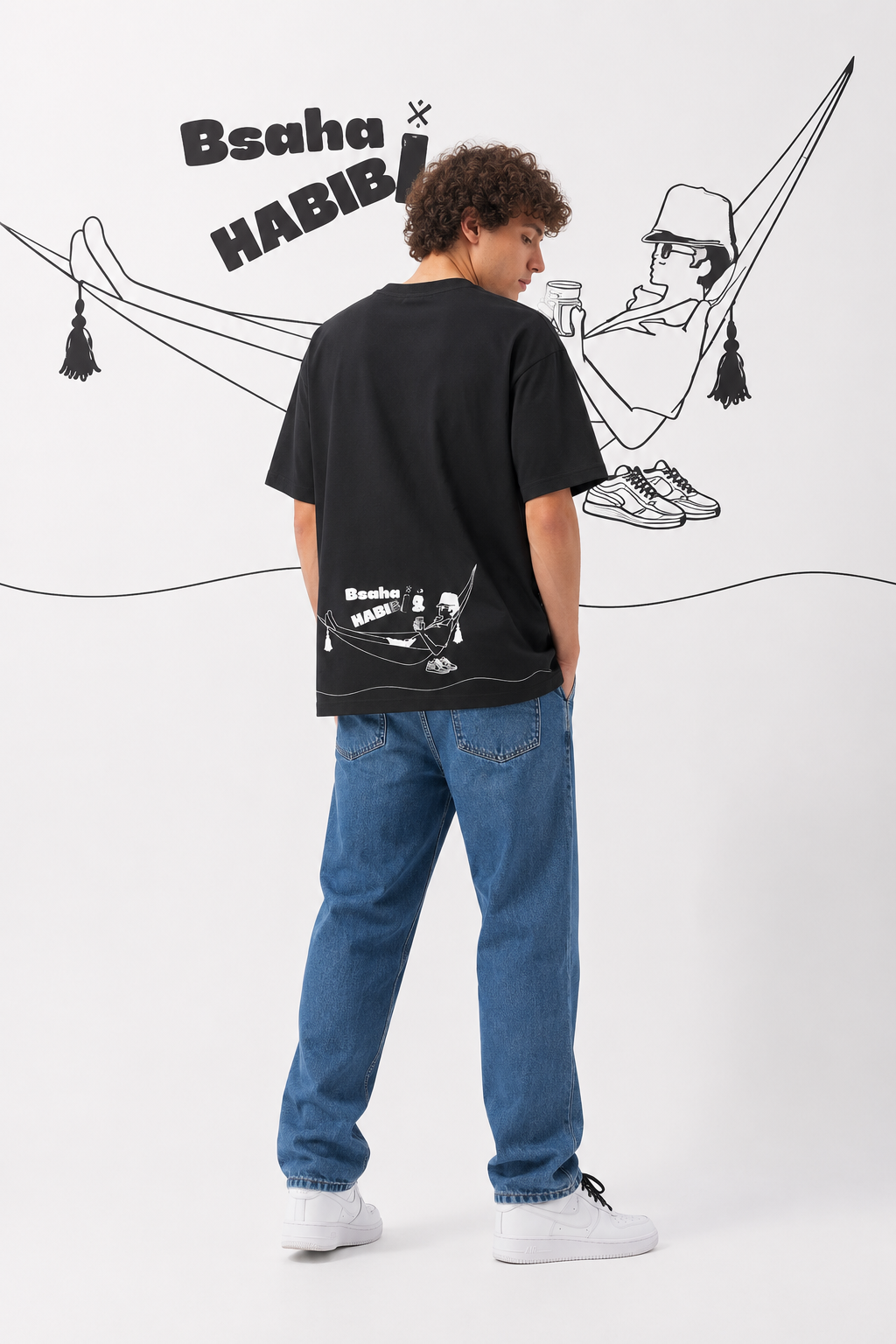 T-shirt Bsaha HABIBI