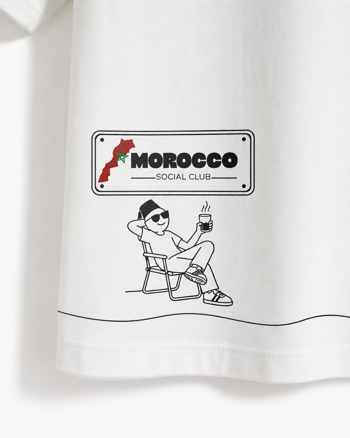T-shirt Morocco social club