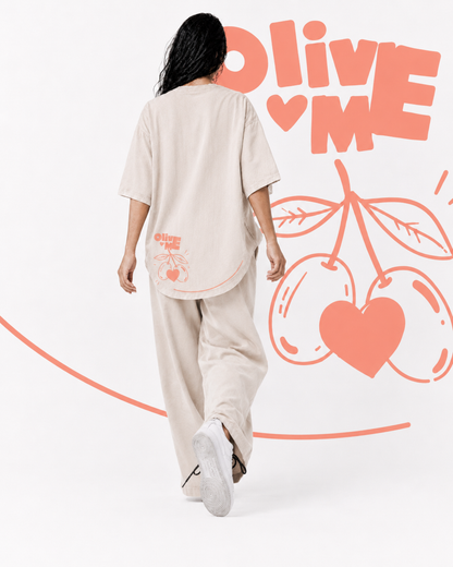 T-shirt Olive me