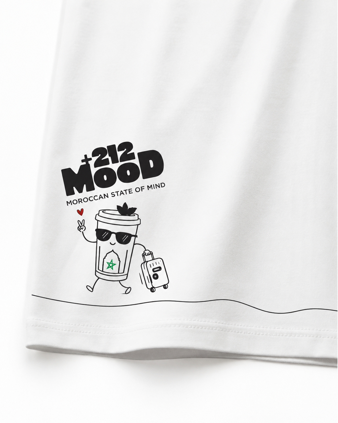 T-shirt +212 Mood