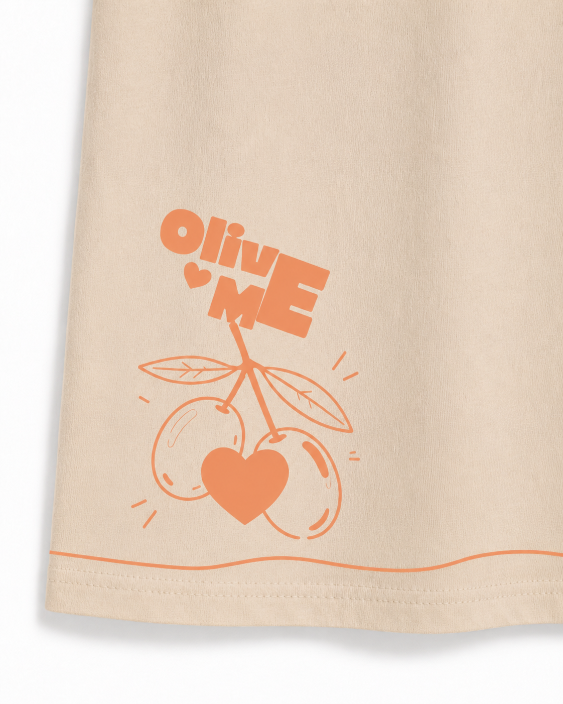 T-shirt Olive me