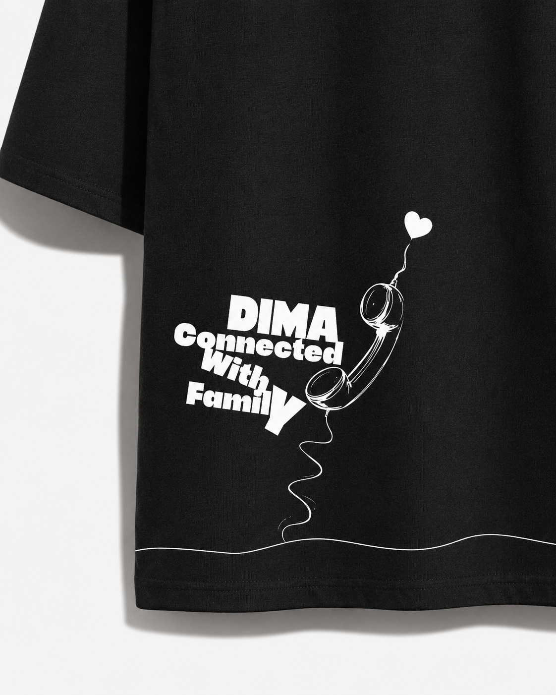 T-shirt Dima connected with family