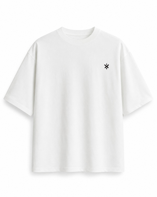 T-shirt blanc (Born to shake stadiums)