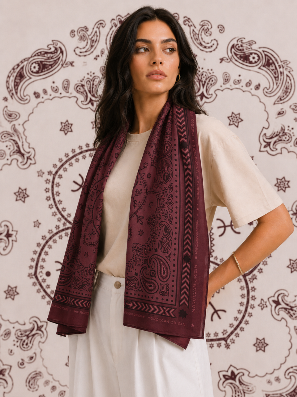 The Burgundy Moroccan Bandit